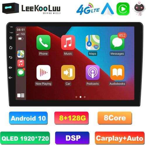 LeeKooLuu Car Radio 2 din Android Multimedia Player 9″ GPS Navigation WIFI Bluetooth Player for Toyota VW Hyundai Kia Nissan
