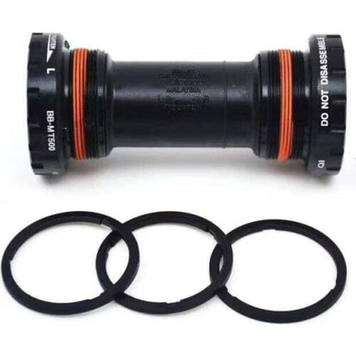 SHIMANO DEORE BB-MT500 Mountain Bike Threaded Bottom Bracket 68/73mm Shell Width Iamok HOLLOWTECH II BB Bicycle Parts