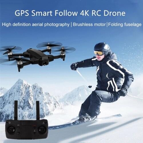 GPS Location Brushless RC Drone 4K HD Camera 5G WIFI Real-time Transmission Fixed Height Hovering Smart Follow FPV RC Quadcopter