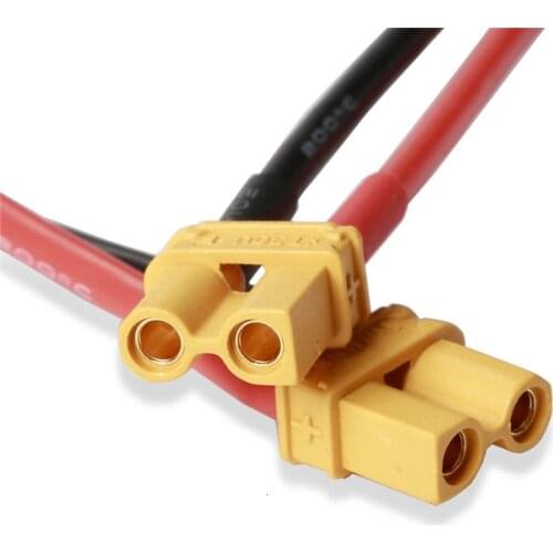 7cm XT30U XT30 Male Female Plug 18AWG Cable for Section Board Soldering ESC 2S Lipo Battery For RC Models Parts Accs