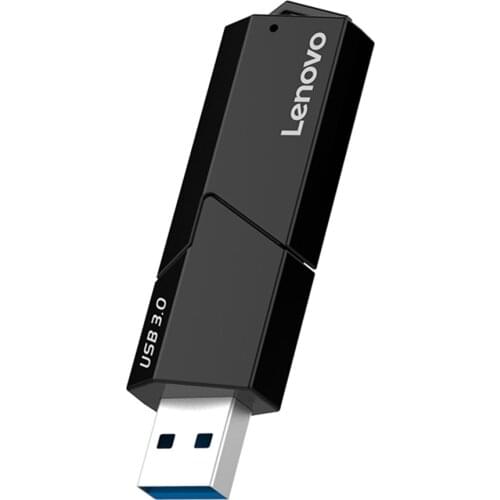 Lenovo D204 SD Card Reader 5Gbps USB 3.0 Card Reader TF SD Memory Card Reader Adapter Cardreader For Desktop PC Laptop Computer