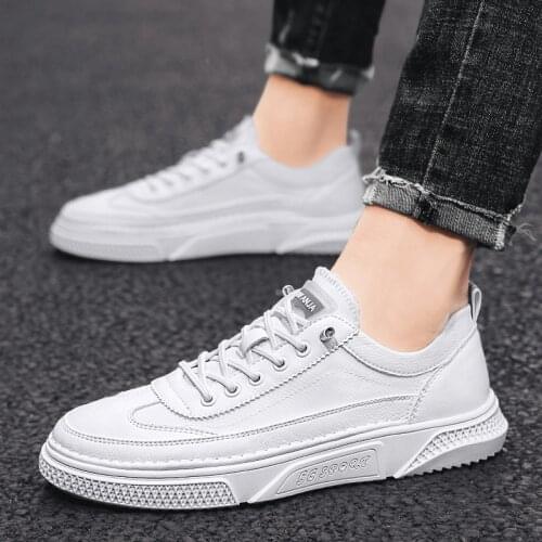 Men shoes leather Fashion Sneakers Men four Seasons Comfortable Sport Shoes Men zapatos hombre street Tenis Zapatillas Hombre
