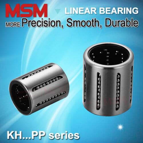 4pcs MSM Linear Ball Bearings KH0622PP KH0824PP KH1026PP KH1228PP KH1428PP KH1630PP KH2030PP KH2540PP KH3050PP KH4060PP KH5070PP