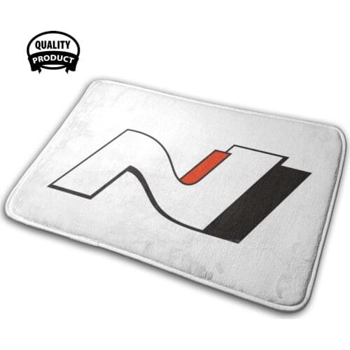 Hyundai N Logo 3D Household Goods Mat Rug Carpet Cushion Hyundai I30 Korean Hot Hatch I30N Jdm Kdm Racing Veloster Car