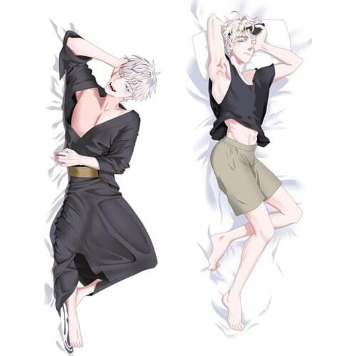 Anime Jujutsu Kaisen Hug The Body 34X100Cm 50X150Cm Peach Skin Comfortable Support Custome Pillowcase
