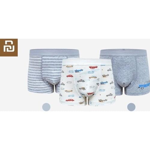 Youpin New Childrens boxer briefs Environmentally friendly cotton Soft and breathable Underwear Underpants boy girl Panties