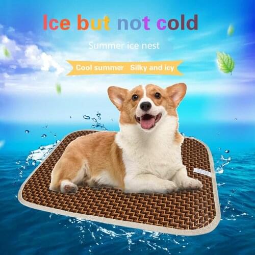 Pet cooling pad in summer dog mat pets sleep without sticky hair bite to prevent littering heat supplies