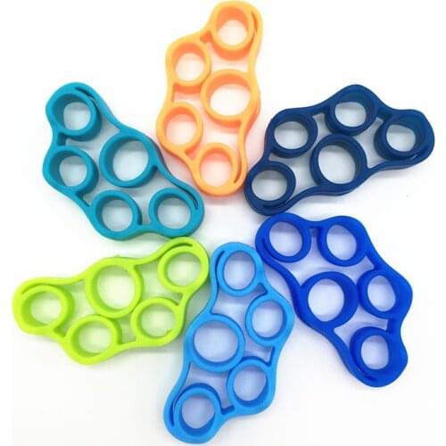 Finger Stretcher Resistance Bands Finger Extension Exerciser Guitar Extensor Hand Grip Rock Climbing Finger Strength Trainer