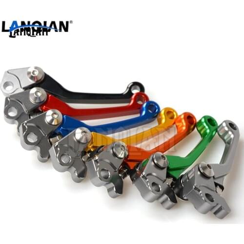 CNC Dirt bike Pivot Brake Clutch Levers Foldable For Honda CRF 250X CRF250X 2004-2016 CRF 450R CRF450R 2004-2006 XR250 XR400