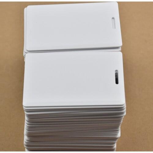50pcs/lot 125KHz rfid EM4305 T5577 Thick Card 1.8mm rewritable Access Control System hotel card