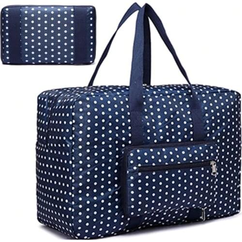 Oxford Womens Foldable Travel Bags Waterproof Packing Cubes Weekend Luggage Bag Women Duffel Bag Large Travel Bag On Wheels 37T