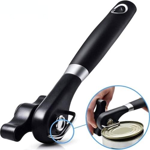 2020 Can Opener Kitchen Tools Professional Handheld Manual Stainless Steel Can Openers Restaurant Side Cut Manual Jar Opener
