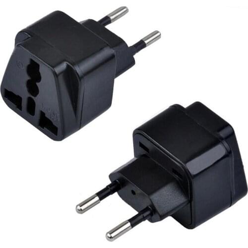 2021 Brazilian AC Power Plug UK/US/EU To Brazil Brasil Socket Power Adapter 2pin Plug Converter Plug for Home Travel