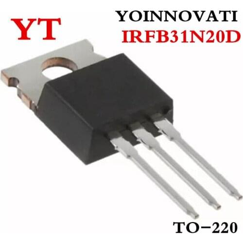 50pcs/lot IRFB31N20DPBF IRFB31N20D FB31N20D MOSFET N-CH 200V 31A TO-220 IC