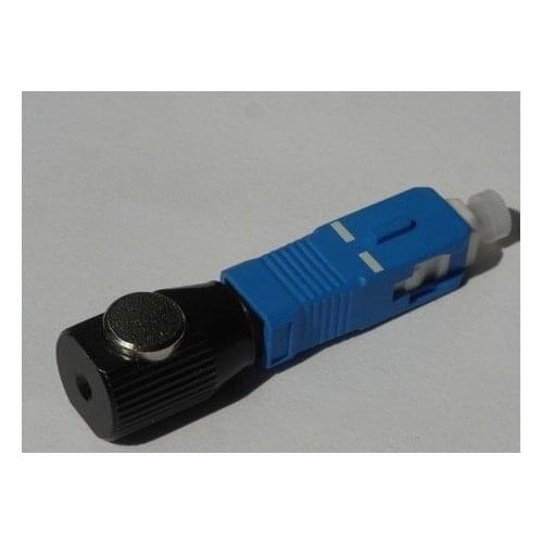 Free Shipping Round SC Bare Fiber Adapter Connector Fiber Flange Adaptor