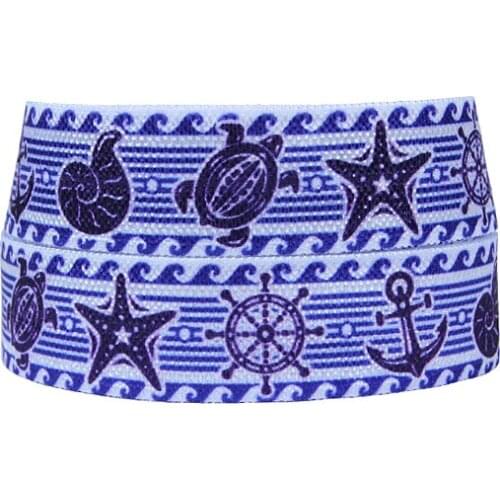 FLRA Elastic5/8 fold over elastic 100yards roll cute summer style fold over elastic ribbon