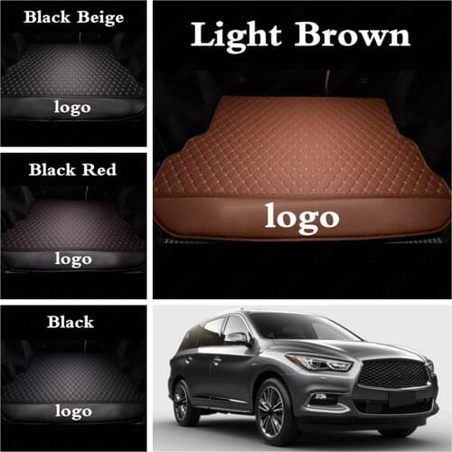 Car Trunk Boot Mats Cargo Liners for INFINITI QX60 QX30 QX50 QX56 QX70 QX80 Q50L Q60 Q70L M35 G37 G25 Q50 FX35 EX35 JX35 ESQ