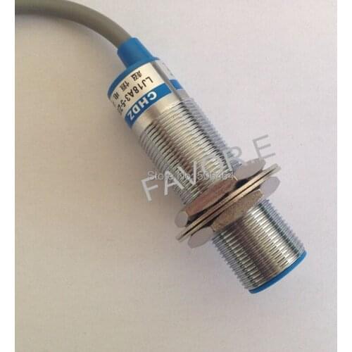 M18 AC NC 2 wires 5mm Approach Sensor Inductive Proximity Switch 90-250VDC LJ18A3-5-J/DZ