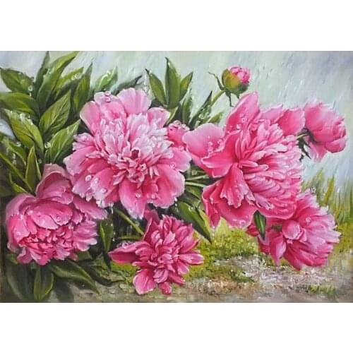 A15310 11CT/14CT/18CT/25CT/28CT Oil tea patterns Counted Cross Stitch DIY Cross Stitch Kits Embroidery Needlework Sets