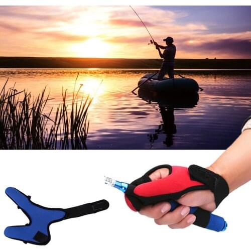 Outdoor Anti-skid Hand Finger Protector Adjustable Scratch-resistant Fishing Gloves