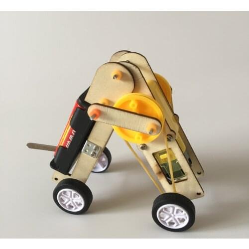New creative homemade small-invention DIY worm robot hand-assembled material science equipment