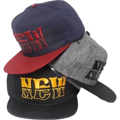 New Snapback Caps Hip Hop Caps Male Bone Baseball Cap Adult Snapback Men Women Hat Female Band Rock Baseball Flat Hat Fitted Cap