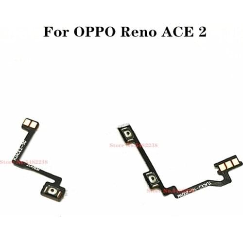 Original ON/OFF Volume Side Key Connector For OPPO Reno ACE 2 ACE2 Audio +- Volume Power Button Flex Cable Replacement Parts