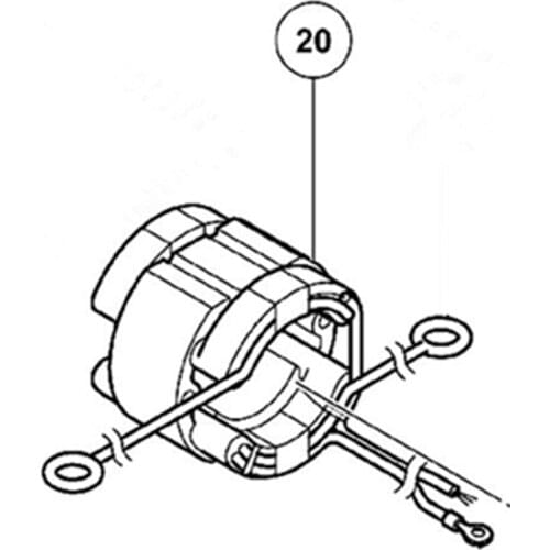 AC220V-240V 340656E 340656F 340656G Stator Field for Hitachi S18SB S15SB