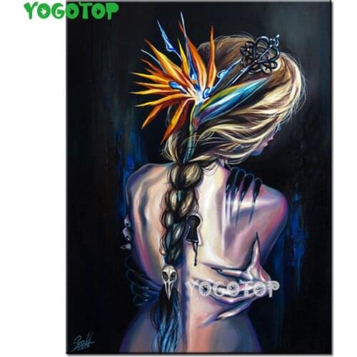 Halloween gift Skull Gothic women,Square,round,diy,Diamond painting Custom photo, mosaic full embroidery,Home decoration YY4808