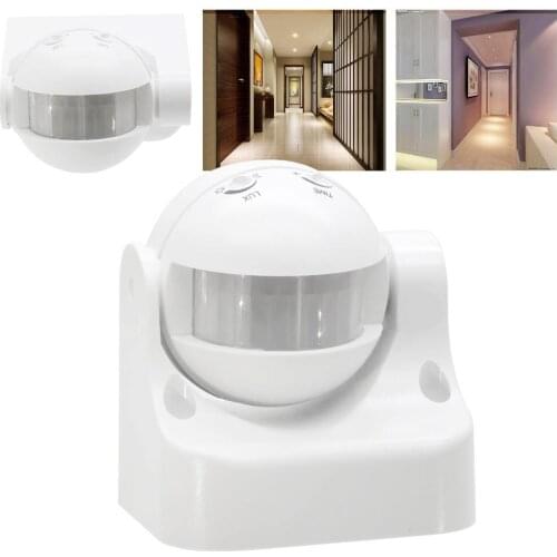 Professional Security PIR Infrared Motion Detector Switch 180 Degree Movement Sensor Switch for Outdoor