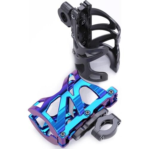 Motorcycle Bottle Holder Plastic Portable Riding Water Cup Holder Mount with Bracket Adjustable Bicycle Drink Holder Outdoor
