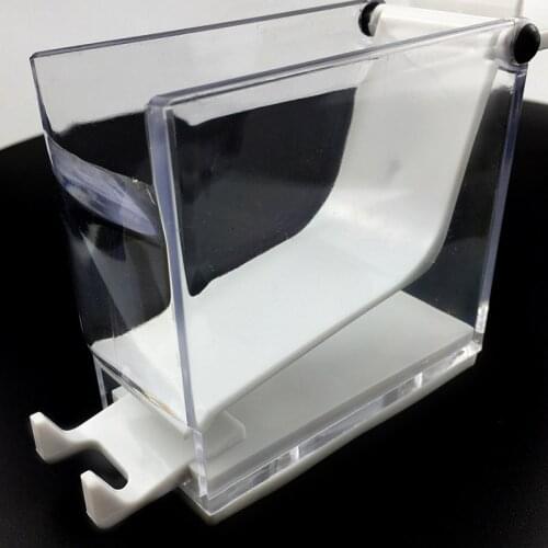 Dental Dentist Cotton Roll Dispenser Holder Storage Organizer Box Press Type