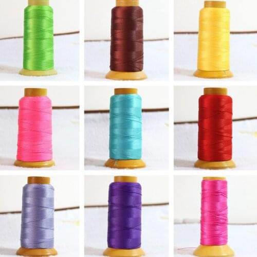 Fashion jewelry making findings accessories 18 color beads nylon silk cord thread line 1.2mm fit necklace bracelets jewelry B862