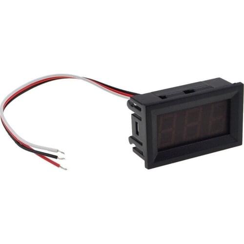 0.56 inch Mini Dc 0V-30V Voltmeter Led Display Volt Meter Digital Panel Meter(Blue)