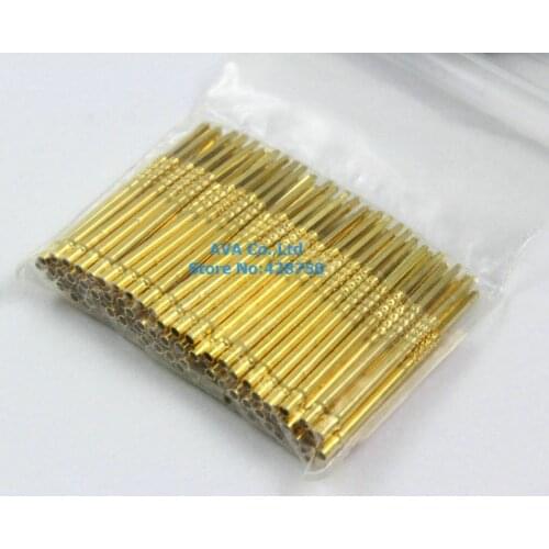 100 Pieces R75-2W Test Probe Pogo Pin Receptacle fit P75 Series