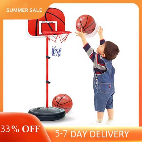 Basketball Stands Height Adjustable Kids 63-165 cm Basketball Goal Hoop Set Basketball Outdoor Sports Exercise Toys Accessories