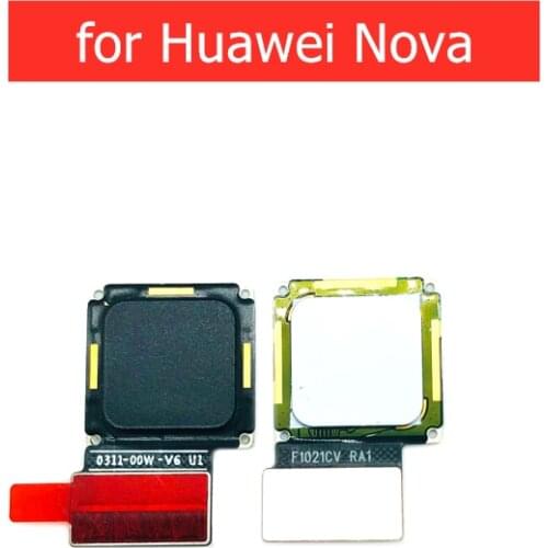 For Huawei Nova Fingerprint Sensor Scanner Connector Home Button Key Touch ID Flex Cable Repair Spare Parts for Huawei Nova