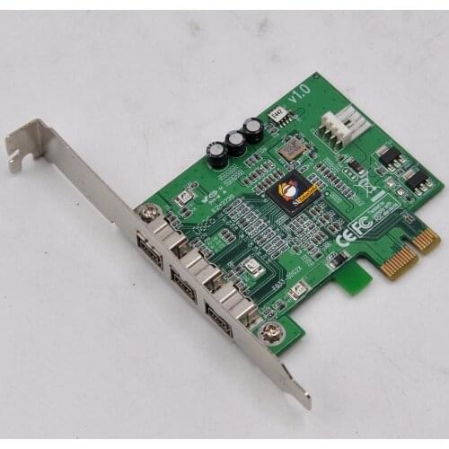 Siig 3-port FireWire800 PCIe card NN-FW0012-S1 camera capture card F033-00G2X