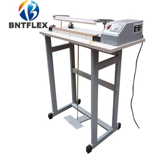 SF-B400 Foot Pedal Impulse Plastic bag sealer heater sealing machine Package Shrining machine