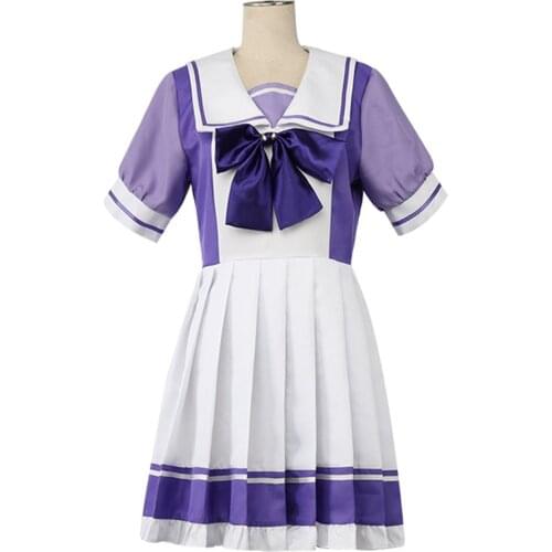 Pretty Derby Silence Suzuka Cosplay Costume Sailor Suit Outfits Halloween Carnival Suit