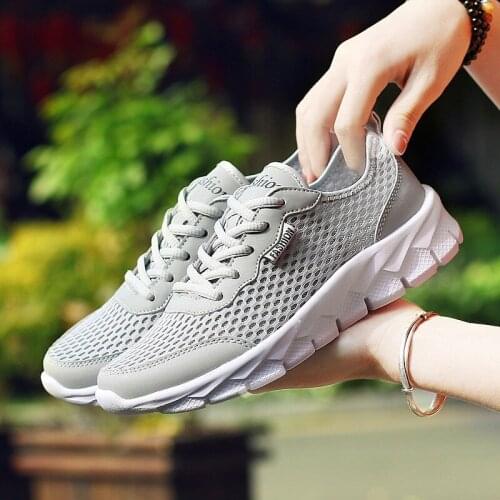 Light comfortable casual shoes woman 2021 new fashion breathable mesh women sneakers tenis feminino baskets femme Women shoes