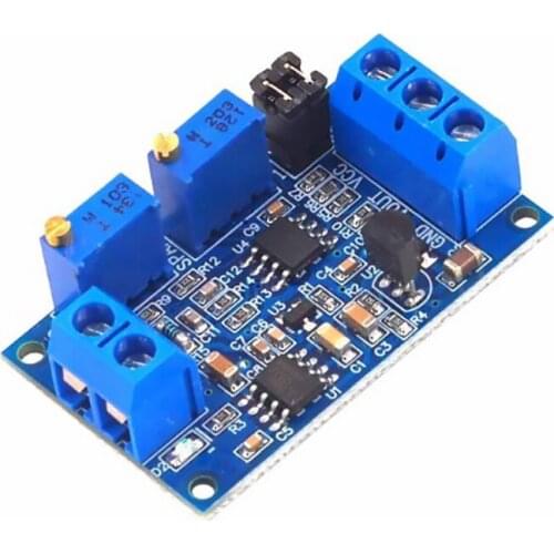 Current To Voltage Module 0 -20mA/4 -20mA to 0- 3.3V/0 -5V/0 -10V Voltage Transmitter Signal Converter Module