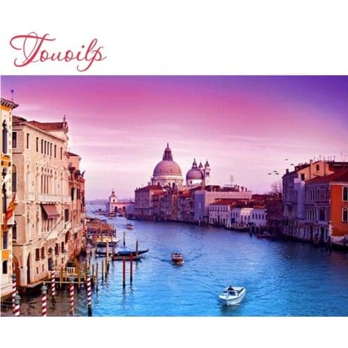 My diamond pianting Square diy diamond drawing diamond painting cross stitch crystal square diamond sets decor Venice Watertown