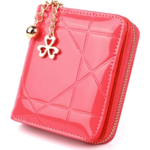 New Leather Women Wallet Hasp Small and Slim Coin Pocket Purse Women Wallets Cards Holders Luxury Brand Wallets Designer Purse