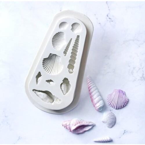 Ocean Series Silicone Mould DIY Fondant Cake Mould Chocolate Gummy Tool J085