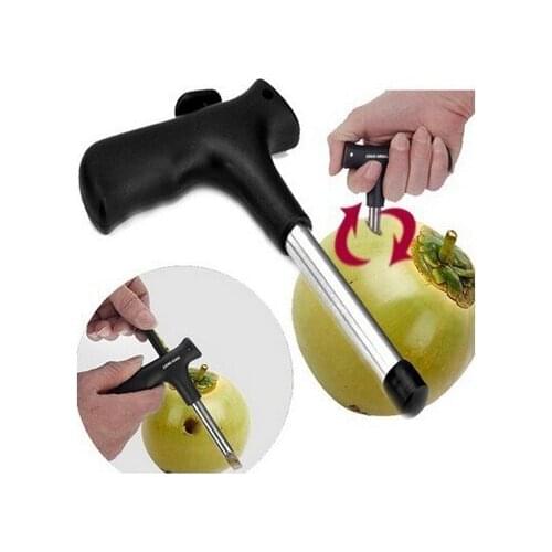 Coconut Opener Tool Coco Water Punch Tap Drill Straw Open Hole Cut Gift Fruit Openers Tools Cool Kitchen Gadgets