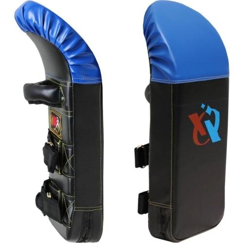 Pro Thicken Kicking Pad arc-shaped camber curve PU taekwondo kickboxing boxing sandbag Punch Pad kick target Focuser Muaythai