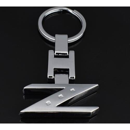 350Z 370Z Z Durable 1pc Fashion Key Chain Z Style Zinc Alloy For Nissan 280ZX 300ZX Ring Sale