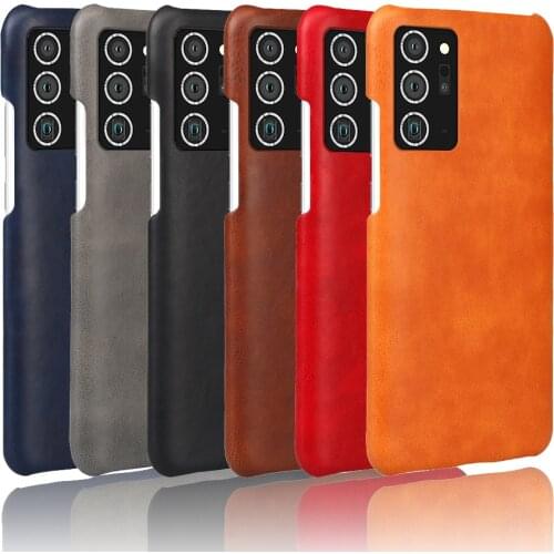 Luxury Slim Vegan Leather Cover for Samsung Galaxy S20 Ultra S10 Plus S9 S8 S10e Note 20 Ultra Phone Case Anti-fall Back Coque