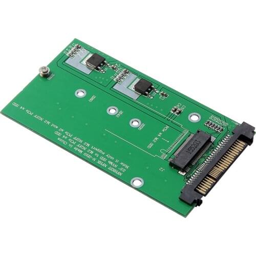SFF-8639 NVME U.2 to NGFF M.2 M Key PCIe SSD Converter Adapter Card